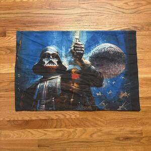 2012 Star Wars Darth Vader Double Sided Pillowcase 29.5” X 20”
